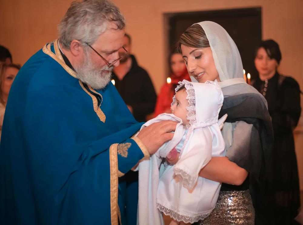 Baby baptism