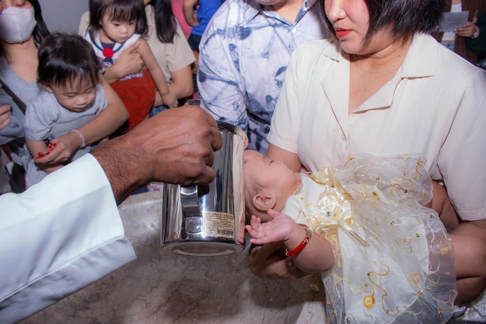 Baby baptism