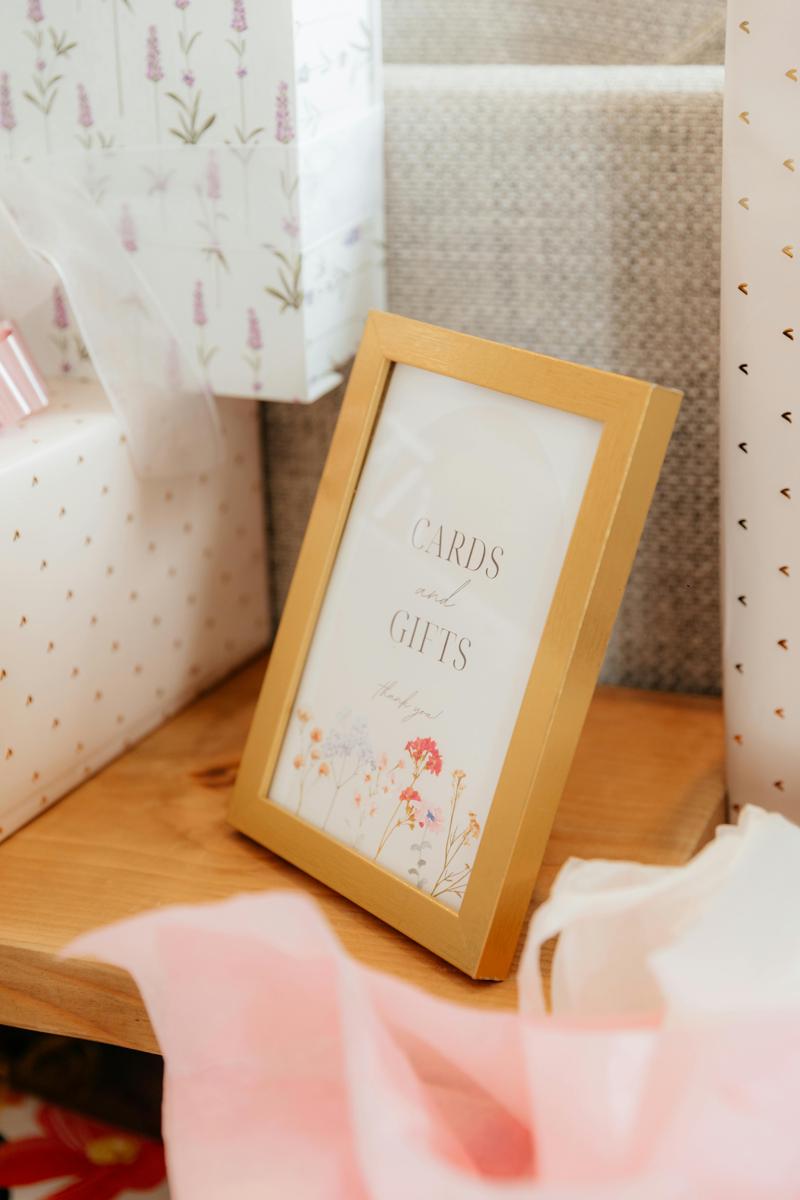 Wedding gifts